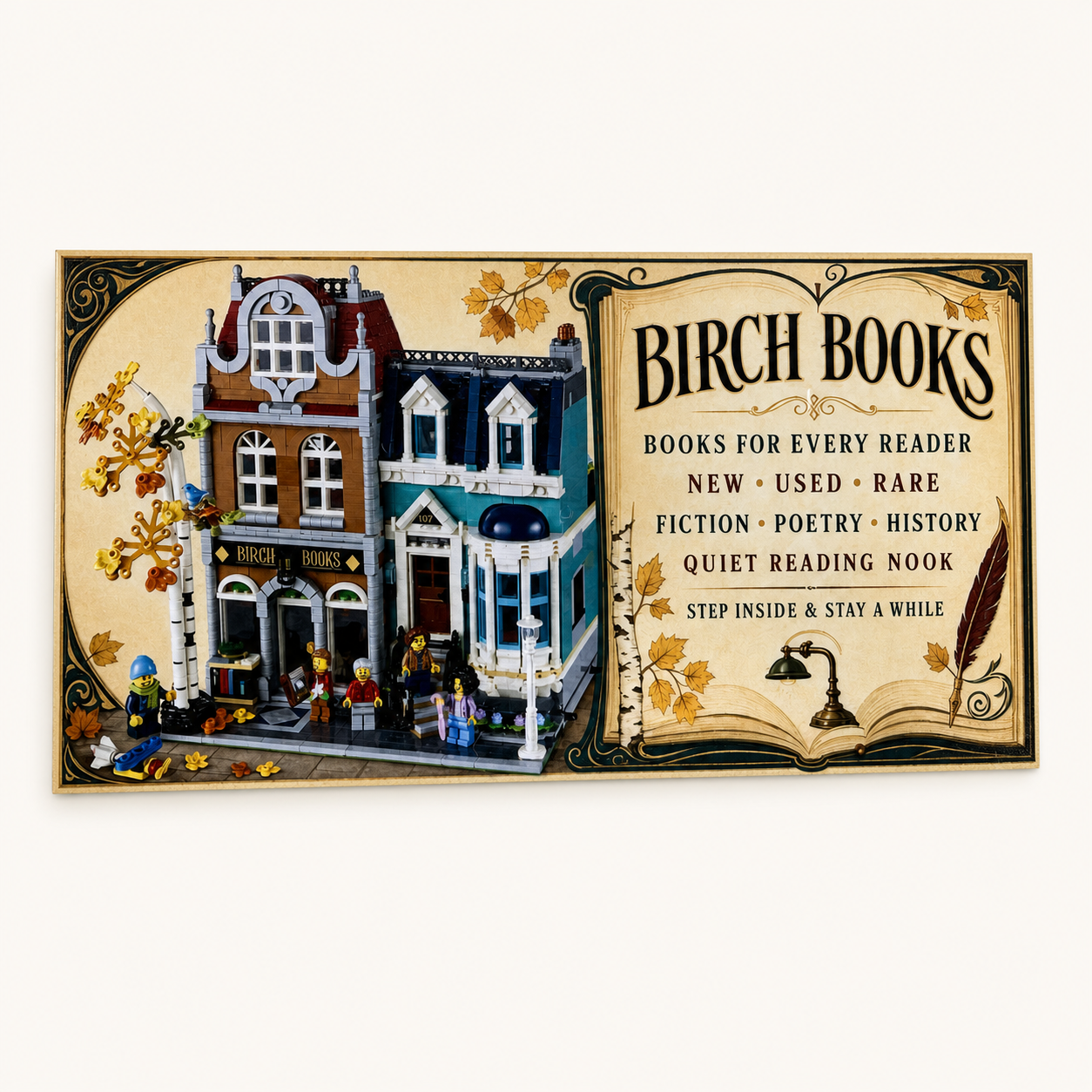 Birch Books Billboard - 8x16
