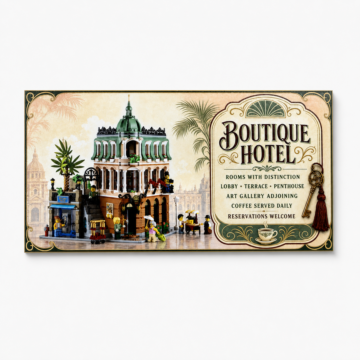 Boutique Hotel Billboard - 8x16