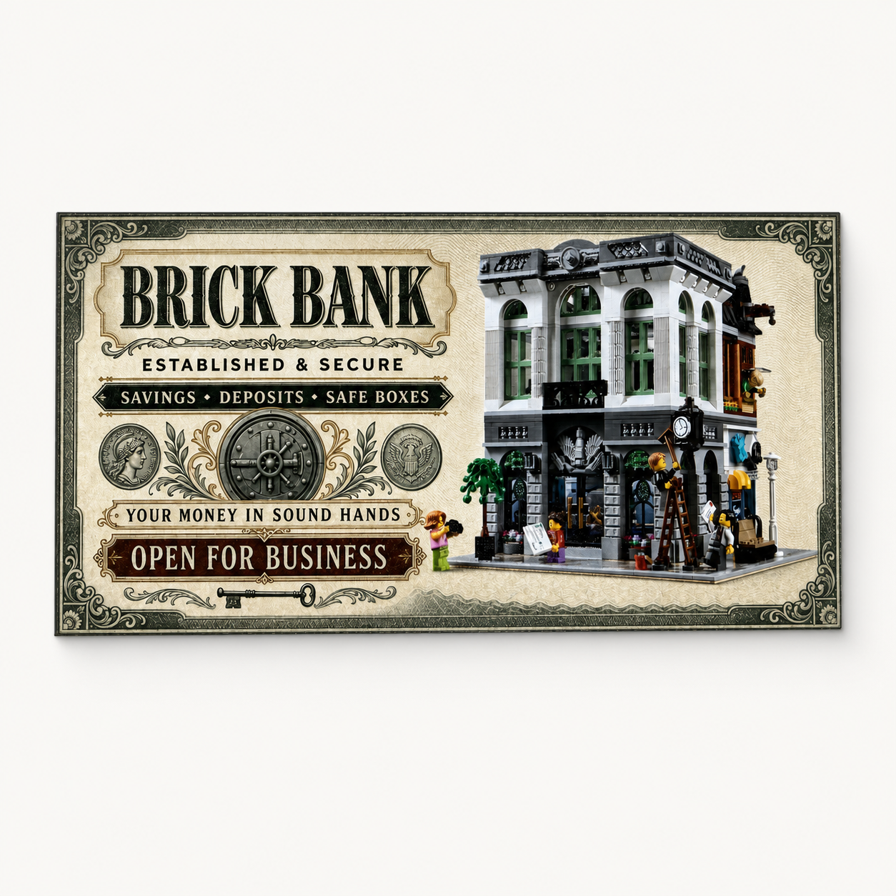 Brick Bank Billboard - 8x16