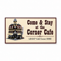Cafe Corner Billboard - 8x16