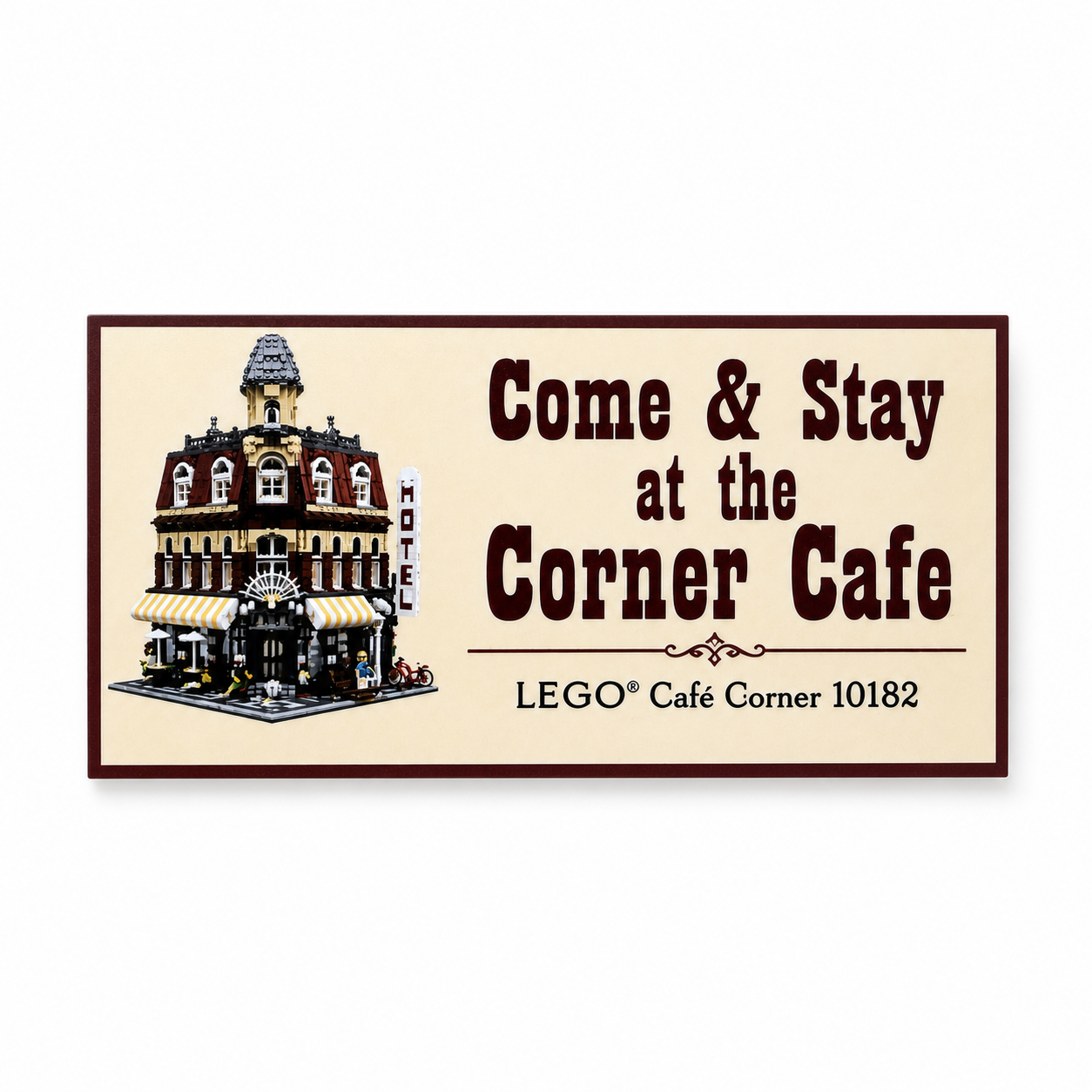 Cafe Corner Billboard - 8x16