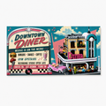 Downtown Diner Billboard - 8x16