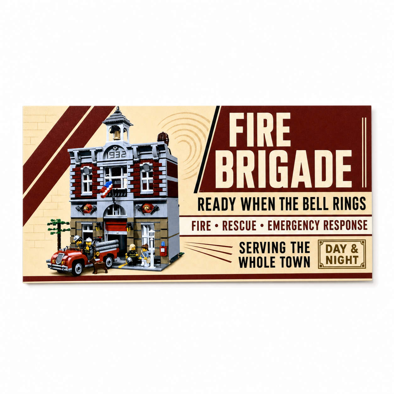 Fire Brigade Billboard - 8x16