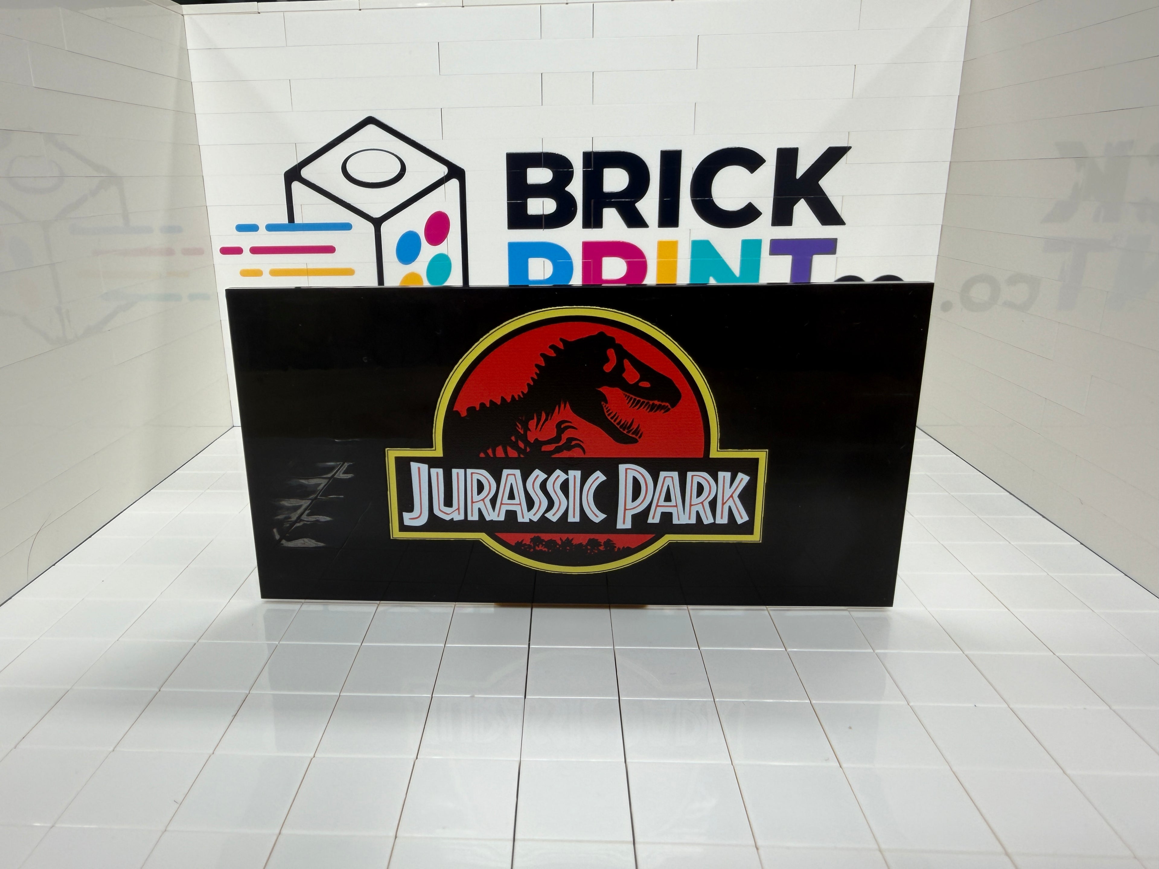 Jurassic Park Billboard 8x16