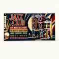 Jazz Club Billboard - 8x16
