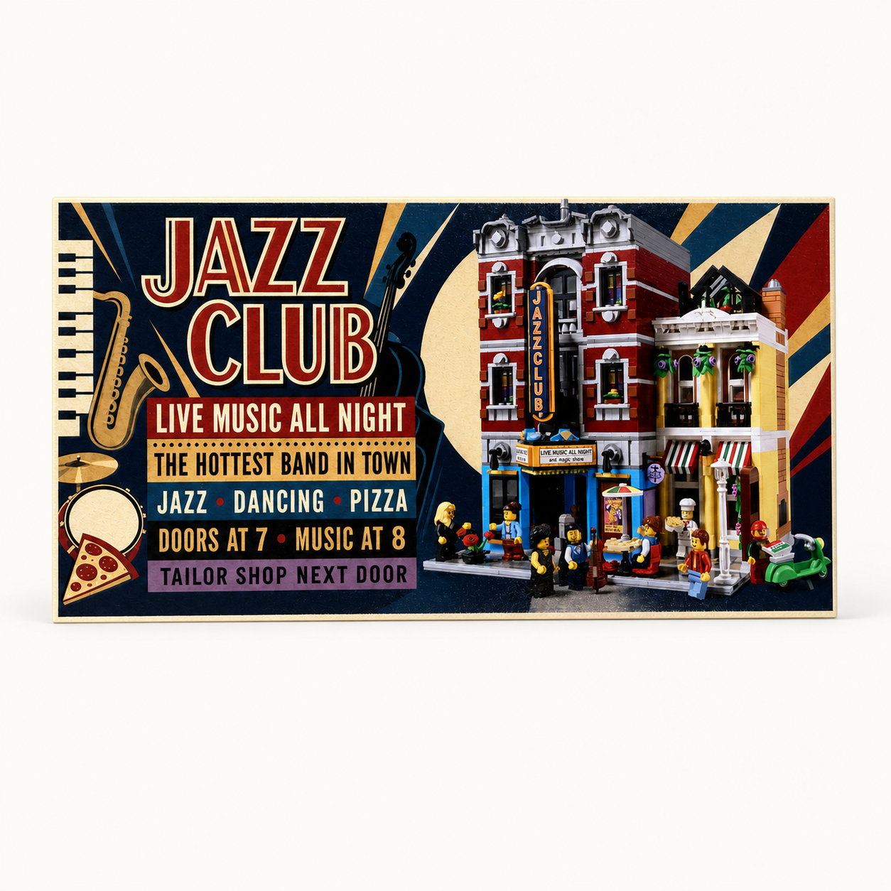 Jazz Club Billboard - 8x16