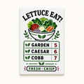 Lettuce Eat Menu Board - 2x3