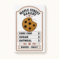 Maple Street Bakery Menu Board - 2x3