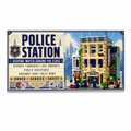 Police Station Billboard - 8x16